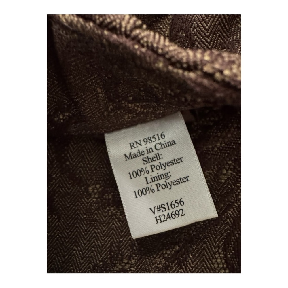Coldwater Creek Brown Patterned Pants - Picture 5 of 8
